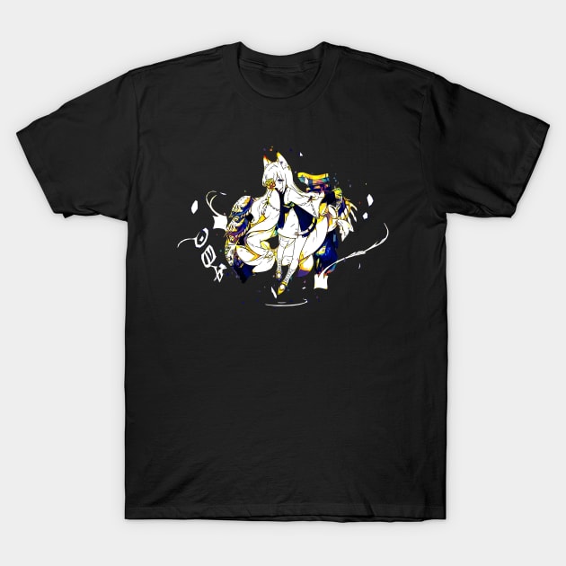 Azur Lane Kasumi Pop Art T-Shirt by DIY Kulon Progo 